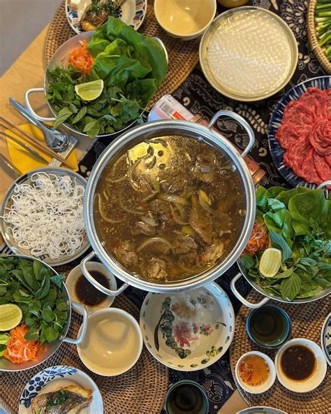 Delicious Vietnamese Specialty Hot Pot Dishes Out Of Dipping Sauce Vietnam Tourism