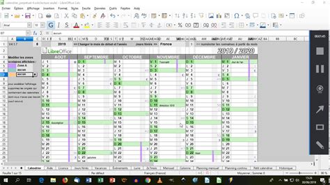 Calendrier Jun 2021 Calendrier 2021 Libreoffice