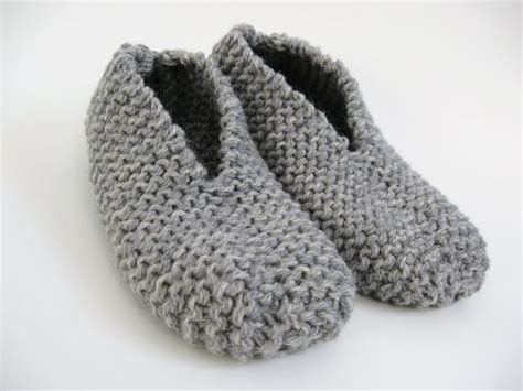 Pantoufle Facile Au Tricot Knitted Slippers Pattern Knitted Slippers