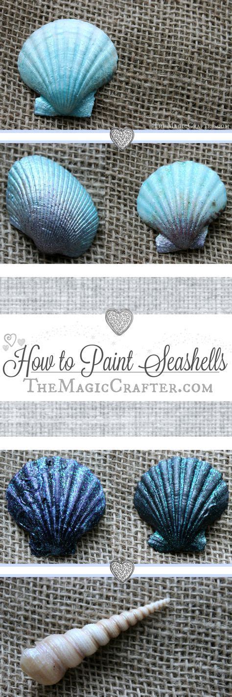 How To Paint Seashells Its So Easy — The Magic Crafter Sea