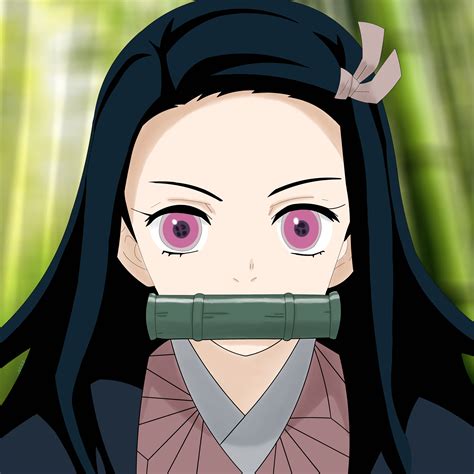 Download Nezuko Head Pat  Png And  Base