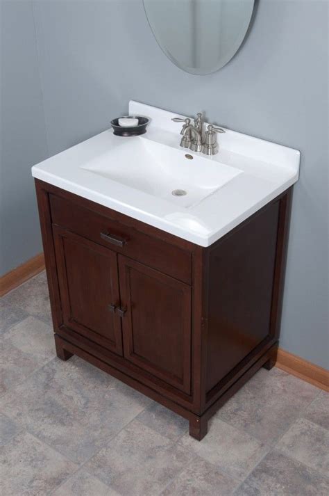 21 posts related to bathroom vanity 30 x 18. 18 Inch Wide Bathroom Vanity With White Countertop And ...