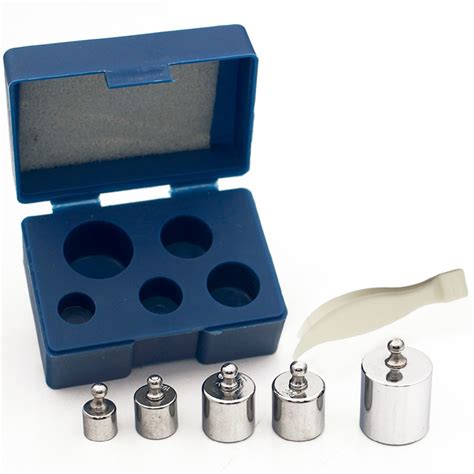 Top Precision Calibration Weight Digital Scale Set Kit With Tweezers