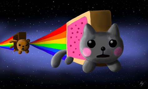 Colors Live Nyan Cat Vs Wan Dog By Weapon X