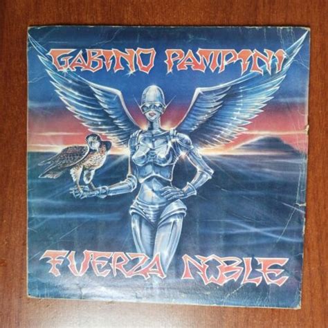 Gabino Pampini Fuerza Noble 1988 Vinyl LP Latin Salsa Sonero