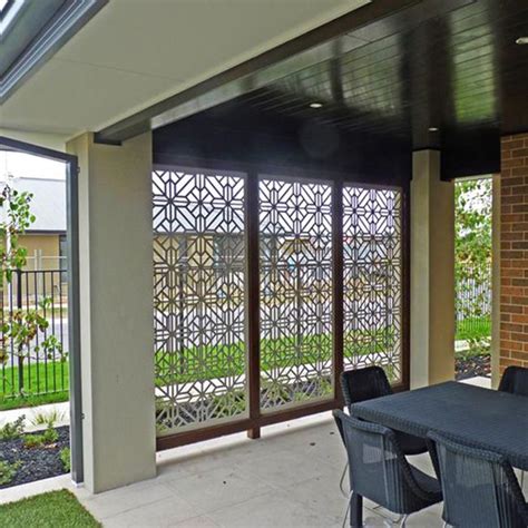 Outdoor Metal Privacy Perforated Screen Panels