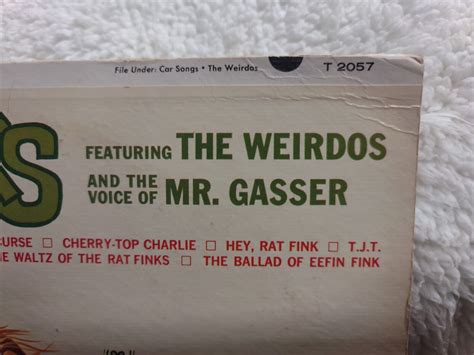 Rods N Ratfinks Rat Fink Original Vinyl Record Mr Gasser And Weirdos Daddy Roth Ebay