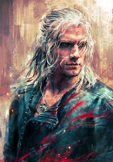 Henry Cavill As Geralt Of Rivia Fan Art Wallpaper Hd