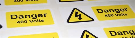 Stickers For Electrical Safety Warnings Sticker Labels Electrical
