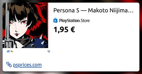 Persona 5 — Makoto Niijima Special Theme And Avatar Set On Ps4 — Price