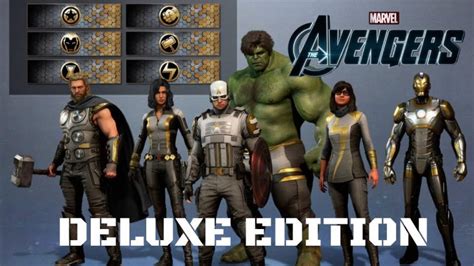 Marvels Avengers Deluxe Edition Crack Free Repack Games Mechanics