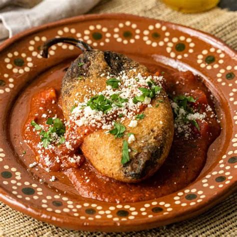 This Chili Relleno Recipe Is Authentic And Delicious Featuring Roasted