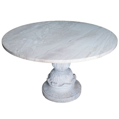 4′ x 8′ piece of 3/4″ birch plywood. Midcentury Concrete Pedestal Table Base with New Granite ...