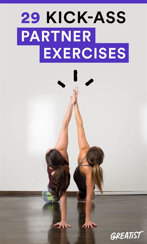 Full Body Partner Exercises Partner Workout Couples Workout