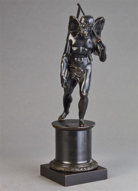 A Bronze Statue Of Kronos Cronus Circa 1820 Artlistings