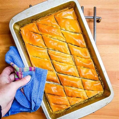 Easy Almond Baklava Moroccan Inspired Waiting For Blancmange