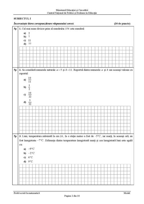 Definitii evaluare nationala matematica 2021. Subiecte matematica Evaluare Nationala 2021. Cerintele vor ...