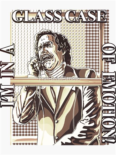 Glass Case Of Emotion Super Awesome Will Ferrell Quote From Anchorman Original Illustration