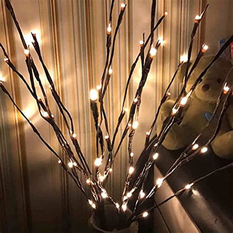 Fairy lights are rightly called so, for they cast a magical aura wherever placed. LED Lighted Branches Trees: Amazon.com