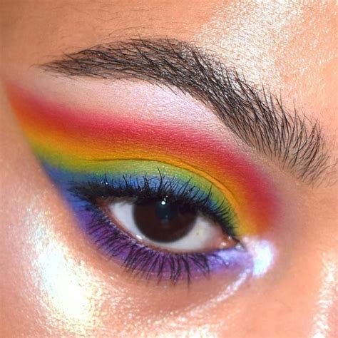 48 Pretty Rainbow Makeup Ideas Rainbow Eye Makeup Magical Makeup