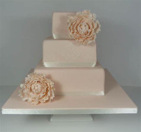 Blush Peony Wedding Cake Blush Pink Peonies Suzanne Esper Flickr