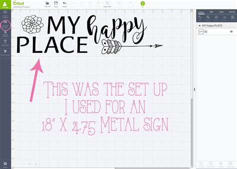 We did not find results for: Repurposed Metal Sign and a Custom Vinyl Lettering Cricut Design Space Project - inkhappi