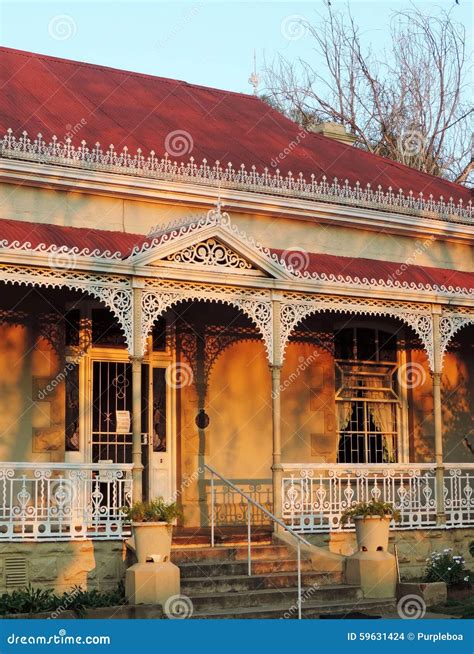 Victorian Home In Afternoon Light Stock Photo Image Of Home