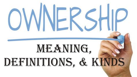 Ownership Meaning Definition And Kinds Jurisprudence Law Guru