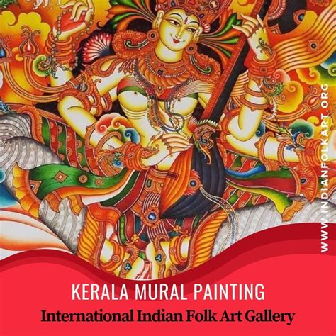 Kerala Mural Painting International Indian Folk Art Gallery