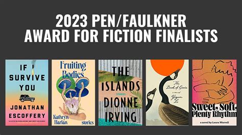 2023 Penfaulkner Award For Fiction Finalists Announced Ovid Books