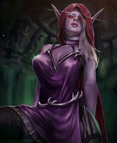 Pin By Whatever On Sylv Warcraft Art Sylvanas Windrunner