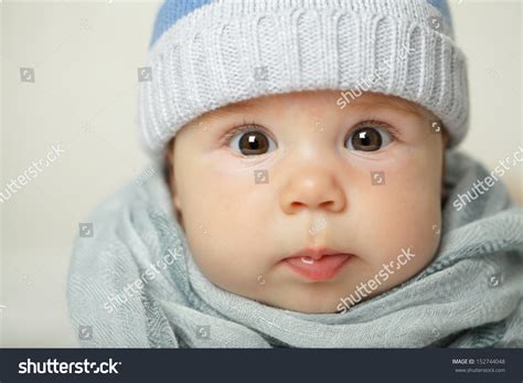 Cute Baby Face Closeup Portrait Stock Photo 152744048 Shutterstock