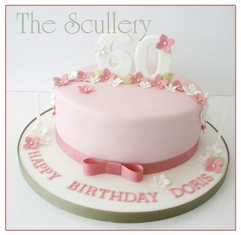 Give surprise with a surprise gift; Ladies 60th Cake | 60th birthday cake for ladies, 60th ...
