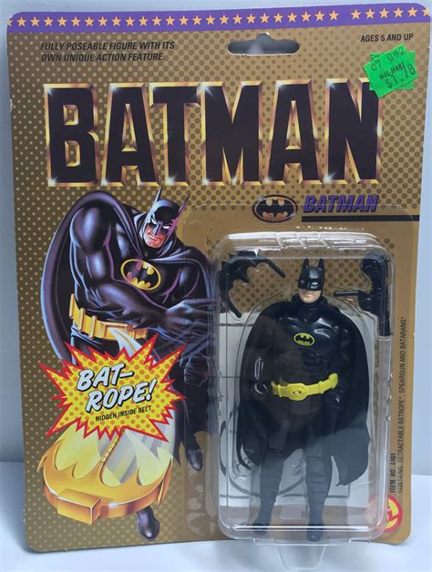 Tas039939 1989 Toy Biz Dc Comics Batman Bat Rope Action Figure