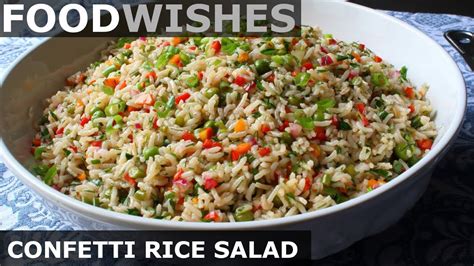 See more ideas about food wishes, recipes, food. Confetti Rice Salad - Food Wishes - Home Of The Best ...