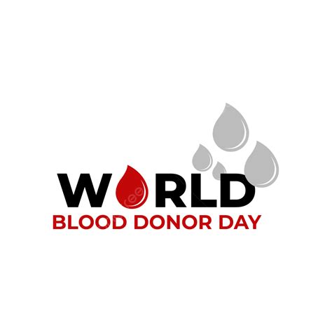 World Blood Donor Vector Hd Images World Blood Donor Days Donor Day