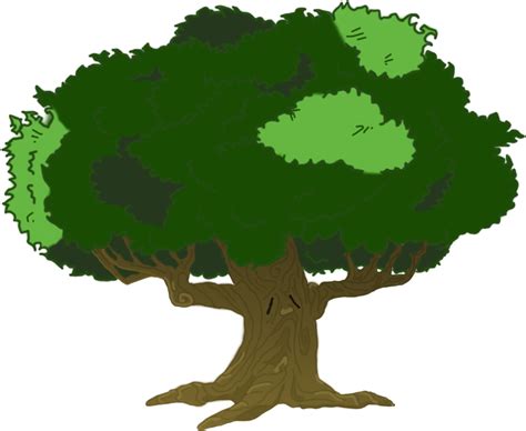 Tree Image Vector Clip Art Online Royalty Free Image 724