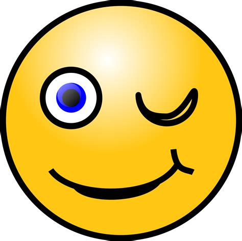 Winking Emoticons Clipart Best