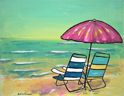 Lunch And Learn Painting Of Beach Chairs April 2019
