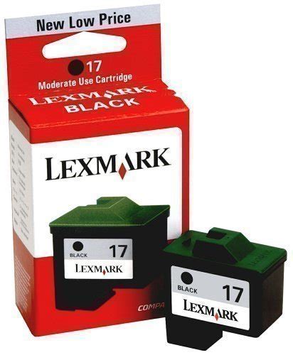 Lexmark 17 Ink Cartridge Black 10n0217 Rs660 Lt Online Store