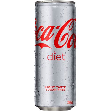 Coca Cola Diet Soft Drink Can 250ml Woolworths