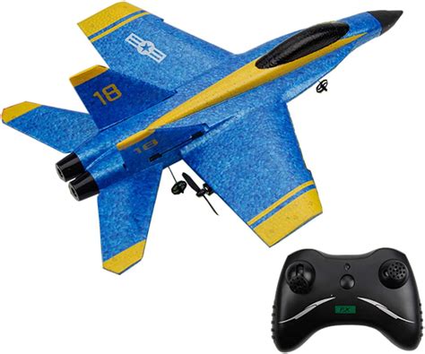 Nice Buy Mini Rc Fa 18c Hornet Blue Angels Model Toy Drone