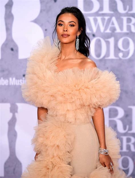 Maya Jama Attends The 39th Brit Awards At The O2 Arena In London 0220