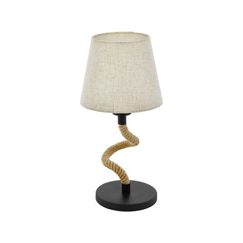 Eglo Rampside Rustic Rope Table Lamp By Eglo Style Sourcebook