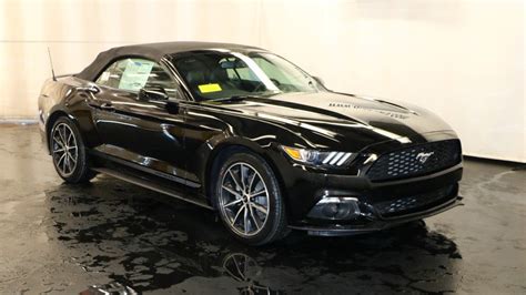 New 2017 Ford Mustang Ecoboost Premium In Quincy F104762 Quirk Ford