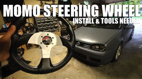 How To Install A Momo Steering Wheel And Hub Youtube