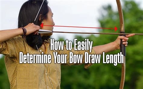 How To Easily Determine Your Bow Draw Length Boss Targets