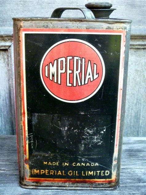 Reserved For Marvin Imperial Oil Ltd Can With Pour Spout Etsy Lata