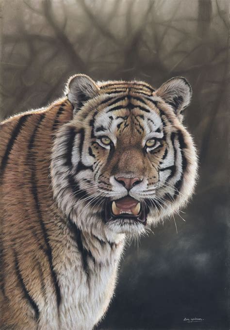 Tiger Paintings Tiger Painting Tiger Artwork Amur Tiger
