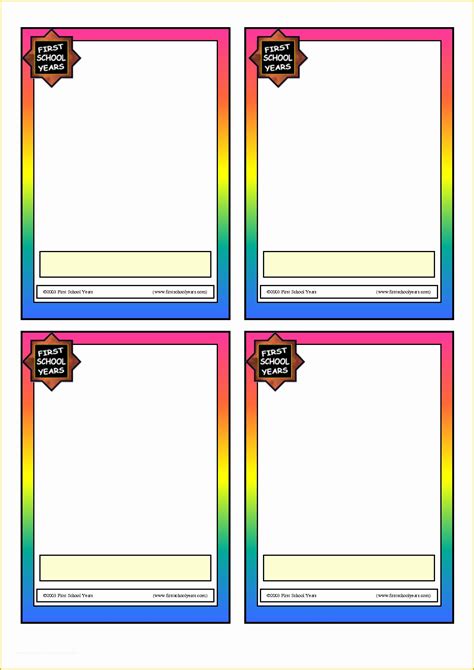 Create Printable Flash Cards